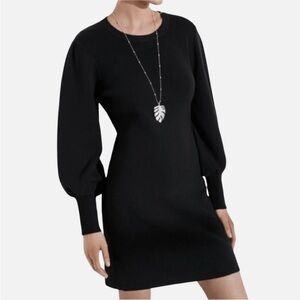 Tommy Bahama balloon sleeve sweater dress medium